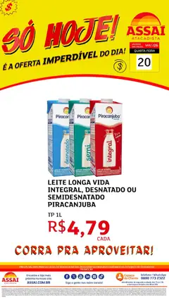 Pré-Visualização do folheto "Assaí Atacadista ofertas - DF" da loja Assaí Atacadista válido a partir de 20/05/2026