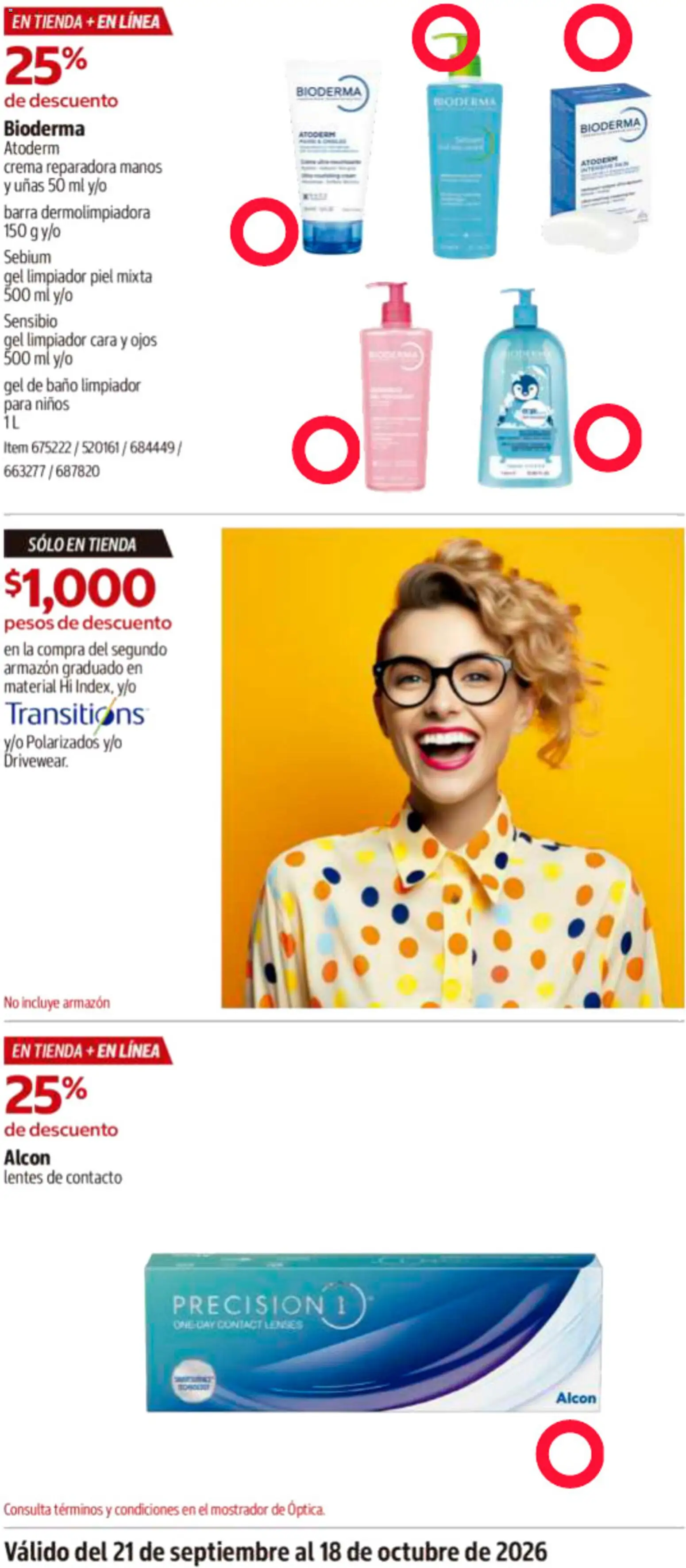Vista previa las ofertas de la tienda Costco - Costco catálogo desde el 21/09/2026 - Baño, Lentes, Crema, Lentes de contacto, Barra, Limpiador