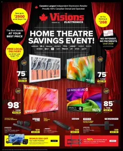 Preview of leaflet Visions weekly flyer / circulaire from shop Visions is valid from Oct 16, 2026