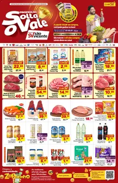 Pré-Visualização do folheto "Supermercados São Vicente - Ofertas da semana" da loja Supermercados São Vicente válido a partir de 14/08/2026
