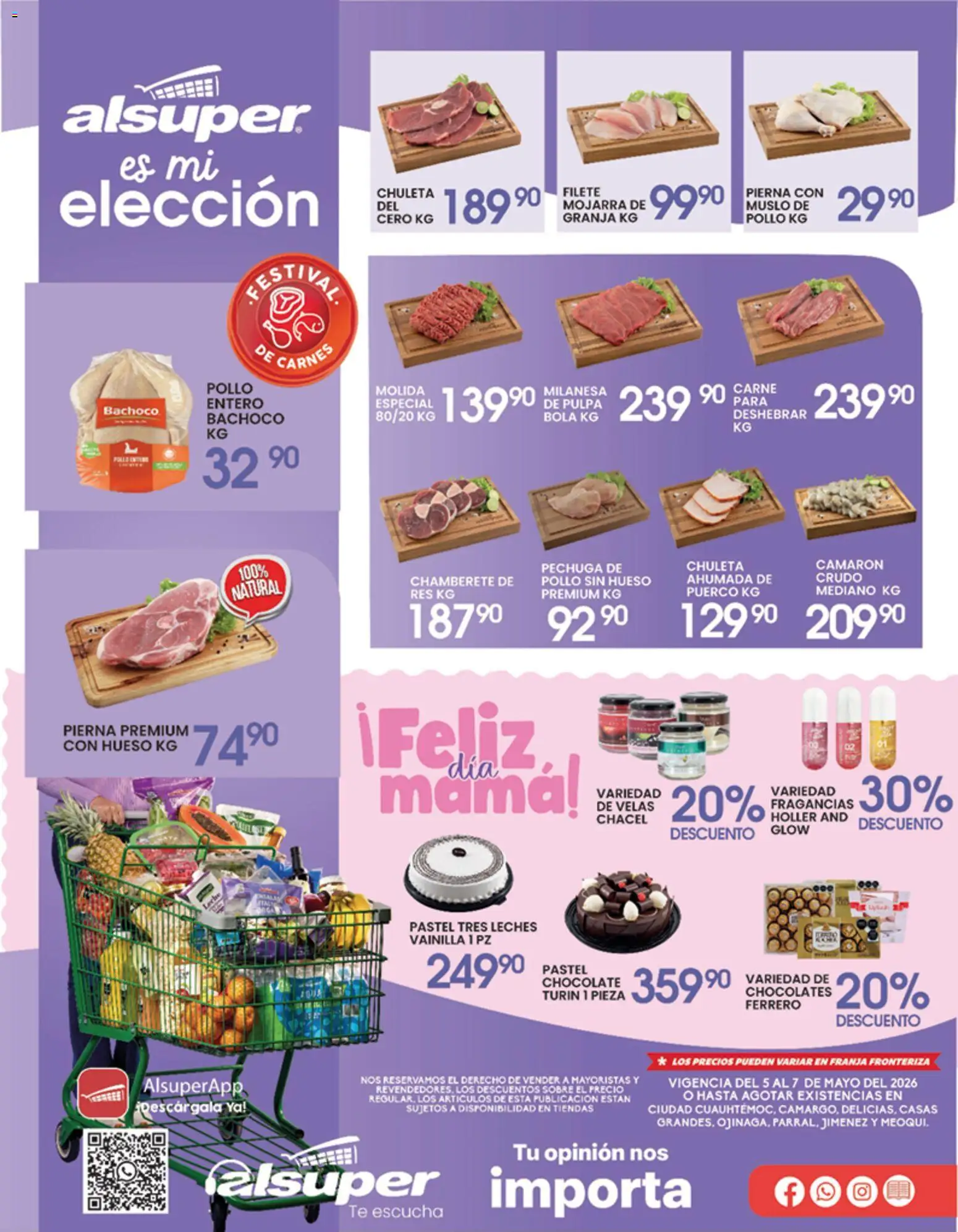 Vista previa las ofertas de la tienda Alsuper - Alsuper folleto Chihuahua-Estado desde el 05/05/2026 