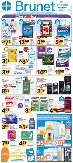 Preview of leaflet Brunet weekly flyer / circulaire from shop Brunet is valid from Sep 17, 2026
