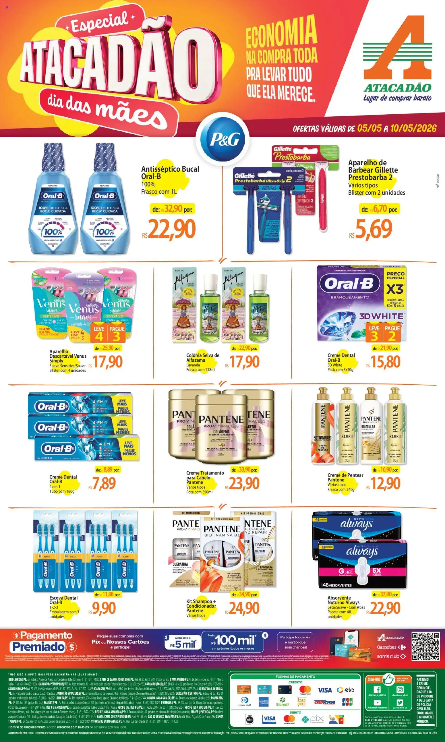 Pré-Visualização do folheto "Atacadão ofertas - PE" da loja Atacadão válido a partir de 05/05/2026