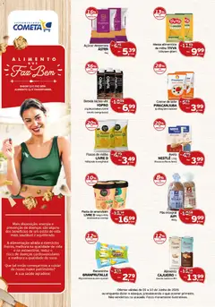 Pré-Visualização do folheto "Cometa Supermercados ofertas Alimento Que Faz Bem" da loja Cometa Supermercados válido a partir de 01/06/2026