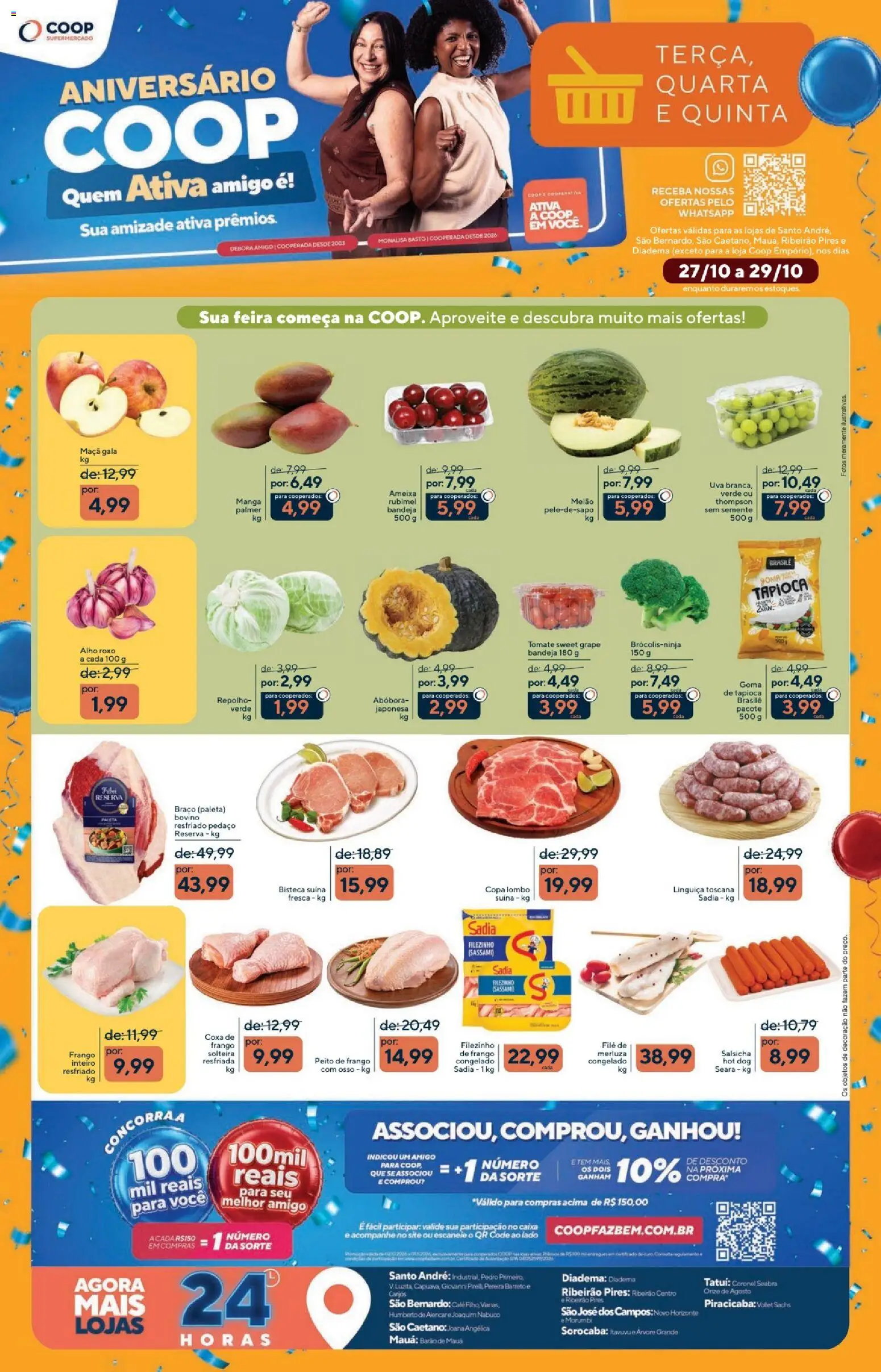 Pré-Visualização do folheto "Coop - Ofertas da semana" da loja Coop válido a partir de 27/10/2026