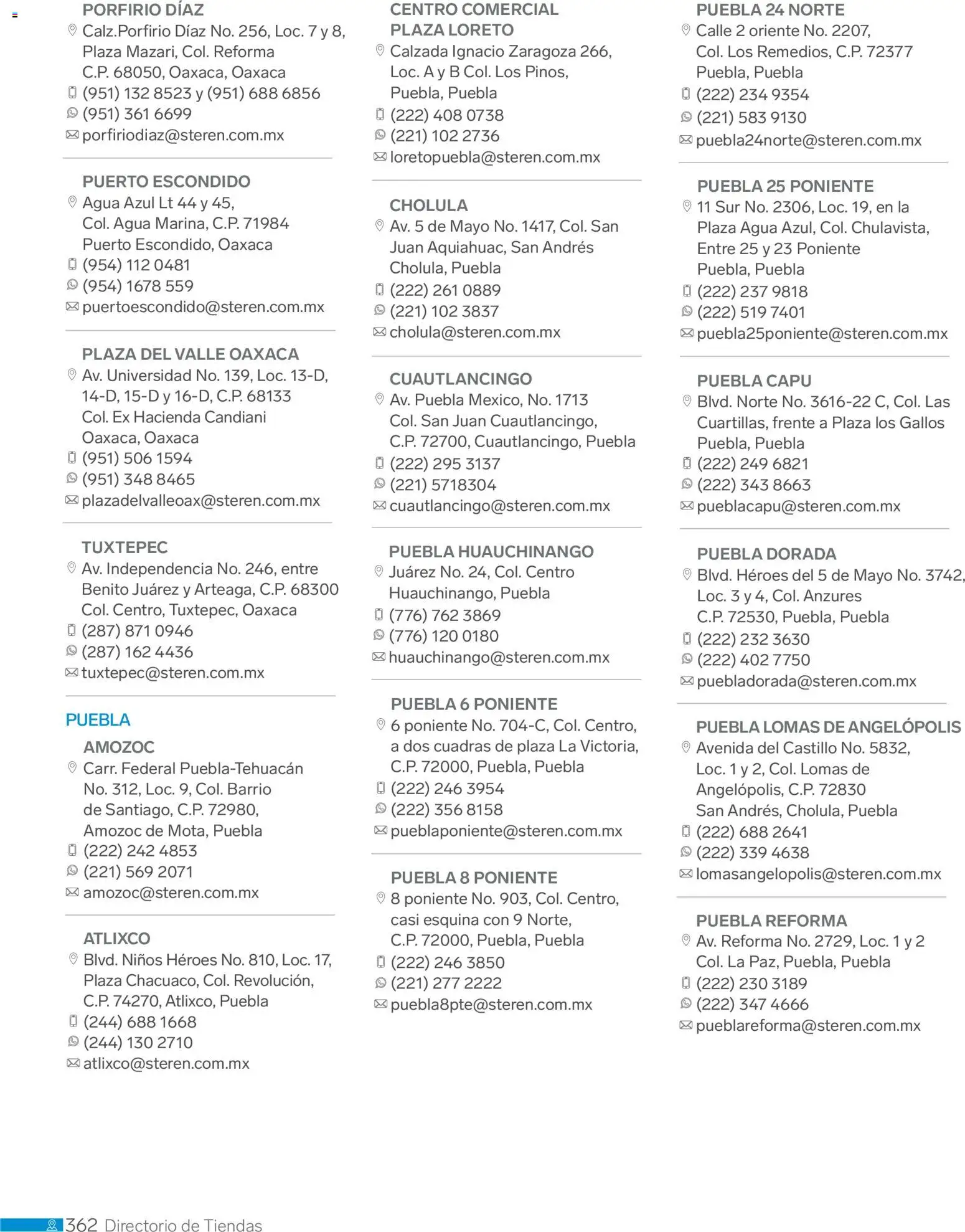 Vista previa las ofertas de la tienda Steren - Catálogo desde el 01/01/2026 