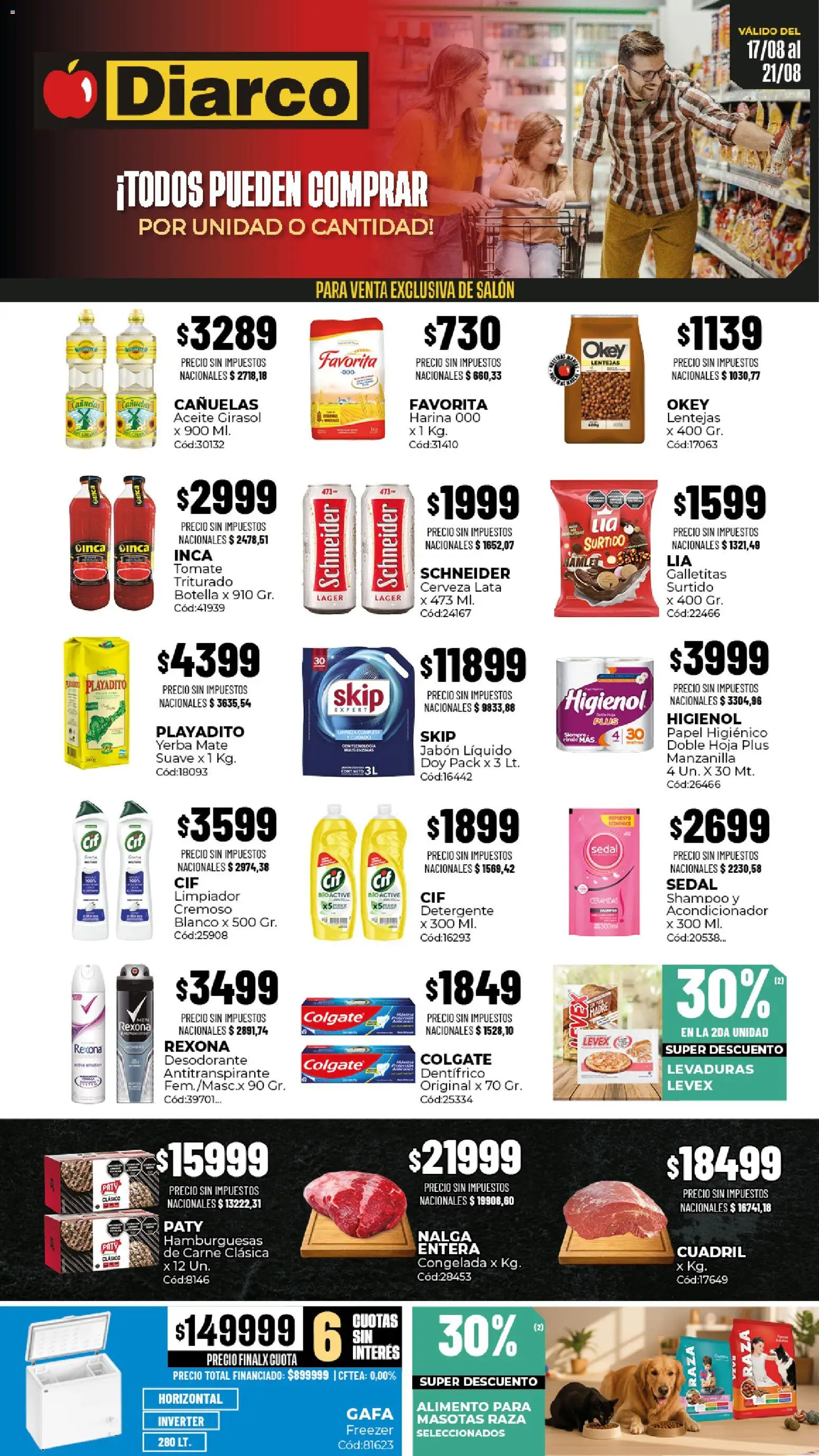 Vista previa del folleto de la tienda Diarco válido desde el 17/08/2026 