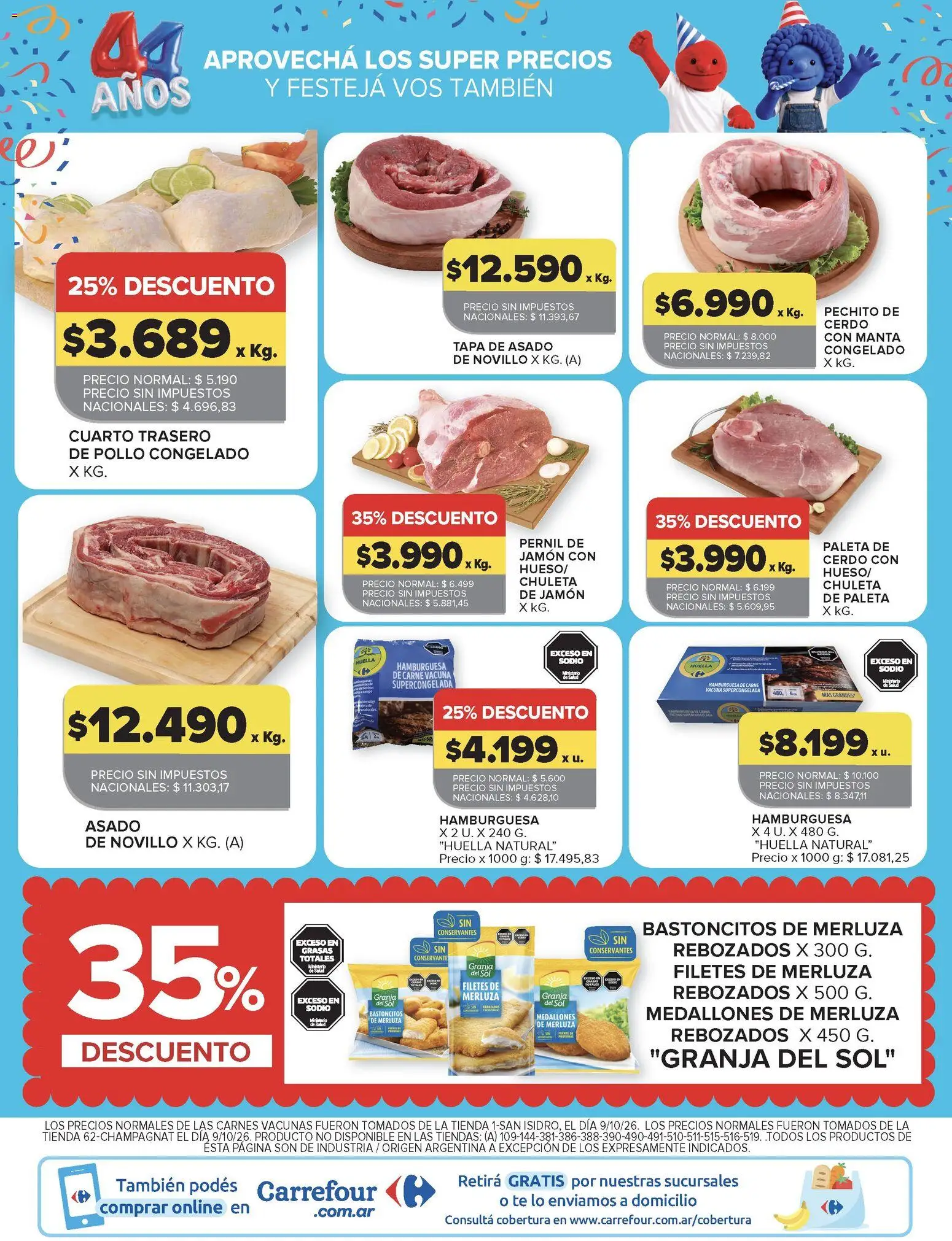 Vista previa del folleto de la tienda Carrefour Market válido desde el 16/10/2026 