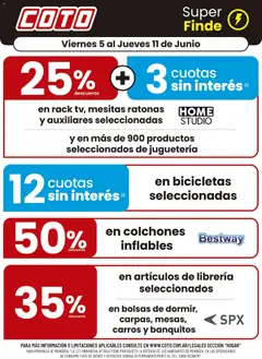 Vista previa del folleto de la tienda Coto válido desde el 05/06/2026 