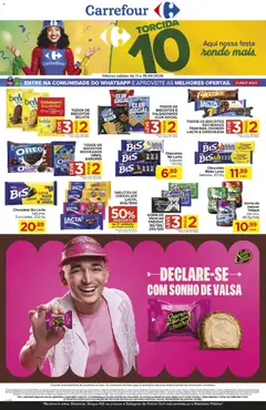 Pré-Visualização do folheto "Carrefour ofertas Final de Semana" da loja Carrefour válido a partir de 11/06/2026