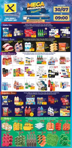Pré-Visualização do folheto "X Supermercados - Ofertas da semana" da loja X Supermercados válido a partir de 30/07/2026