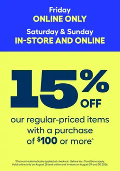 Un aperçu du dépliant Rona weekly flyer du magasin Rona est valide à partir 27 août 2026