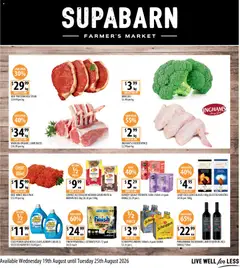 Preview of catalogue Supabarn catalogue from shop Supabarn valid 19/08/2026