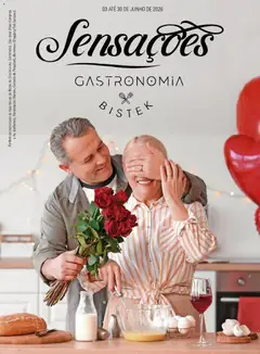 Pré-Visualização do folheto "Bistek Supermercados ofertas Sensações Gastronomia" da loja Bistek Supermercados válido a partir de 03/06/2026