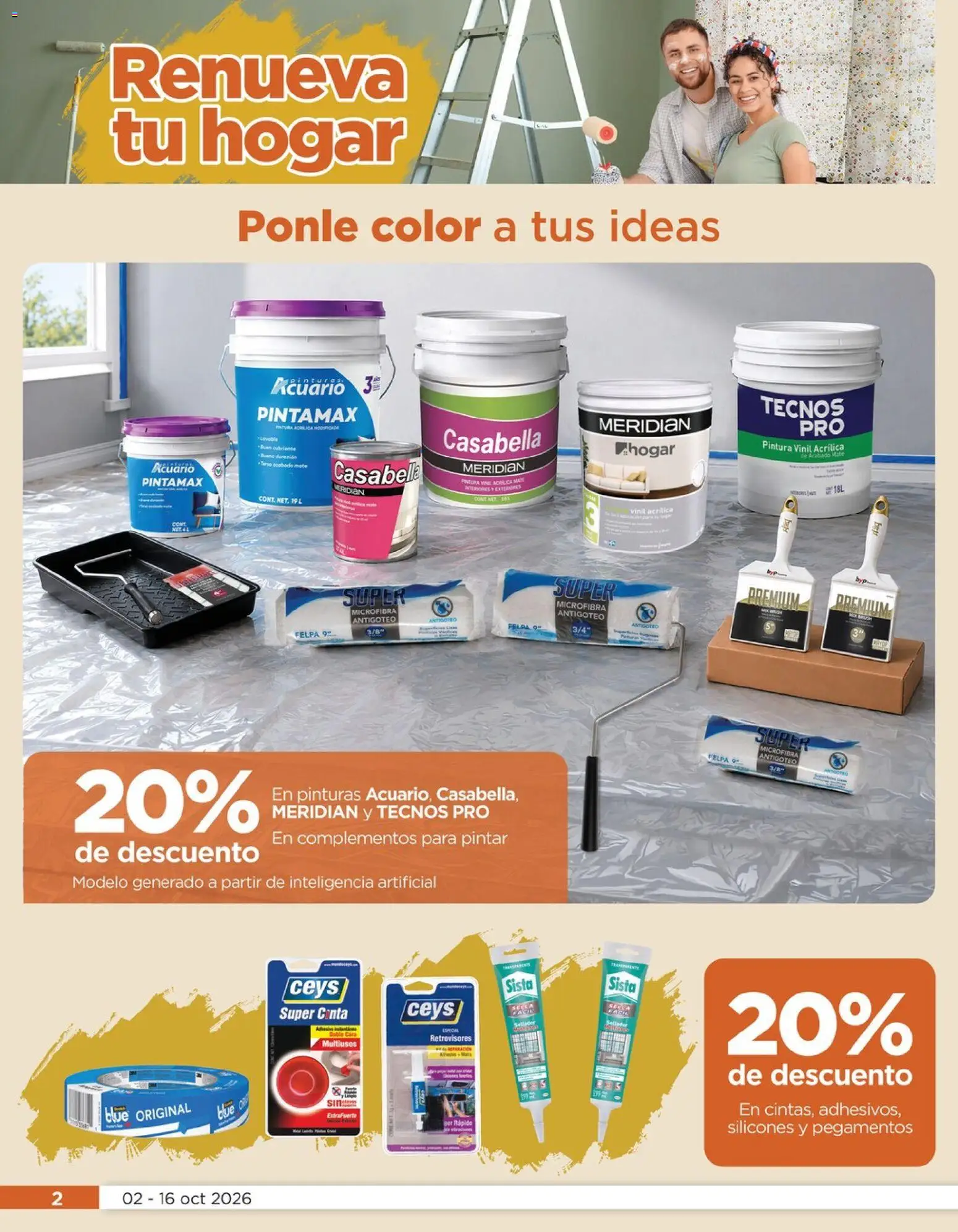 Vista previa las ofertas de la tienda Chedraui - Chedraui folleto Renueva tu hogar desde el 02/10/2026 