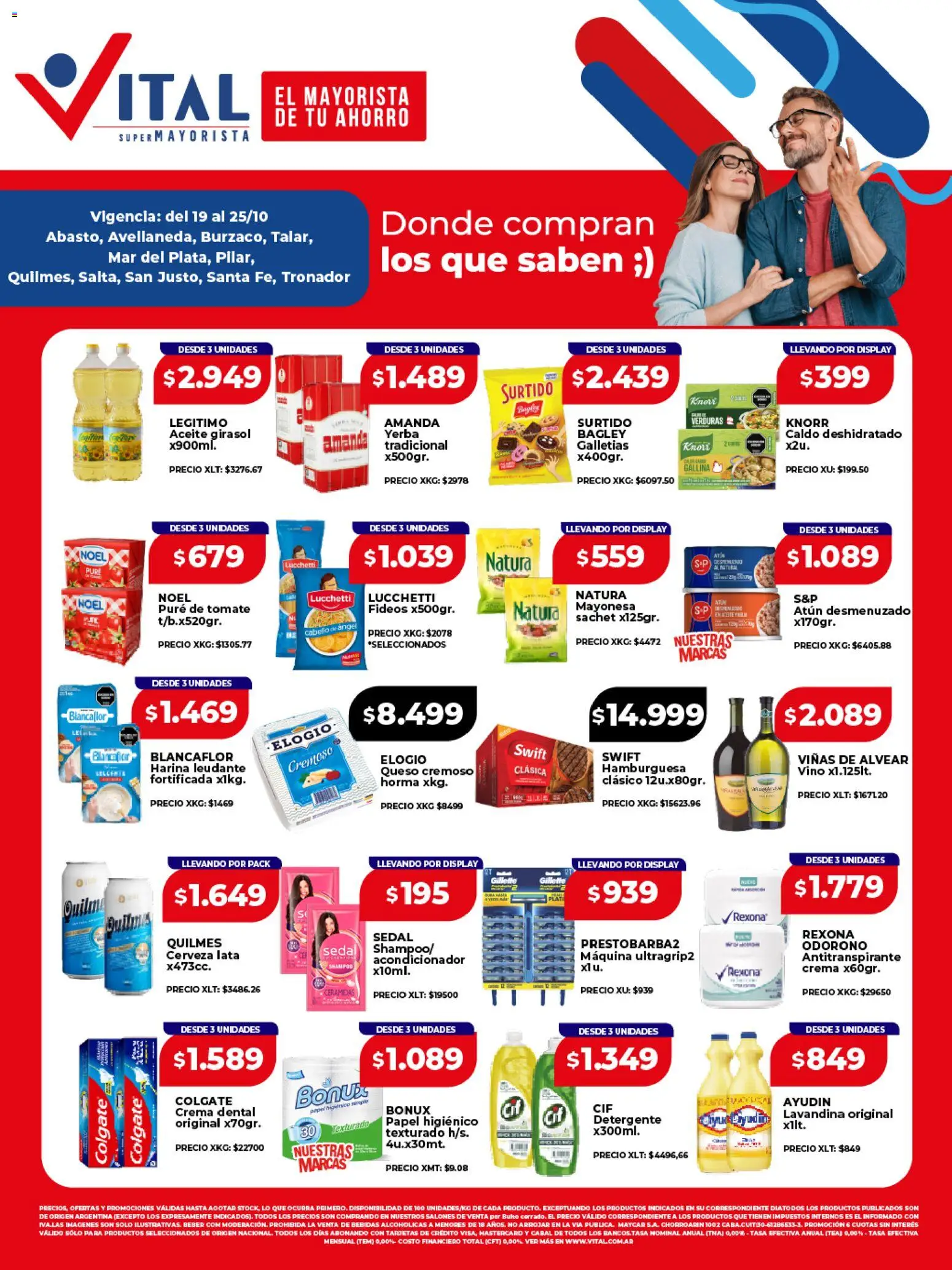 Vista previa del folleto de la tienda Vital válido desde el 19/10/2026 