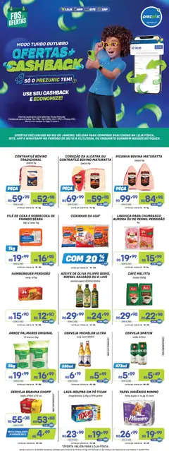 Pré-Visualização do folheto "Prezunic ofertas" da loja Prezunic válido a partir de 30/10/2026