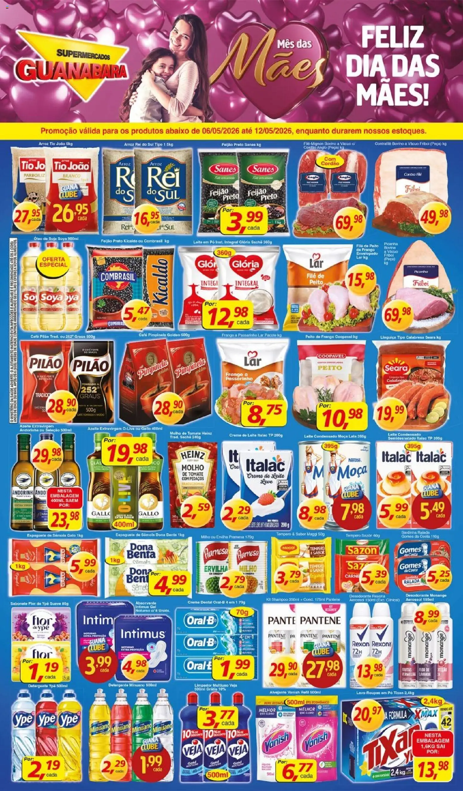 Pré-Visualização do folheto "Guanabara promoção" da loja Supermercados Guanabara válido a partir de 06/05/2026