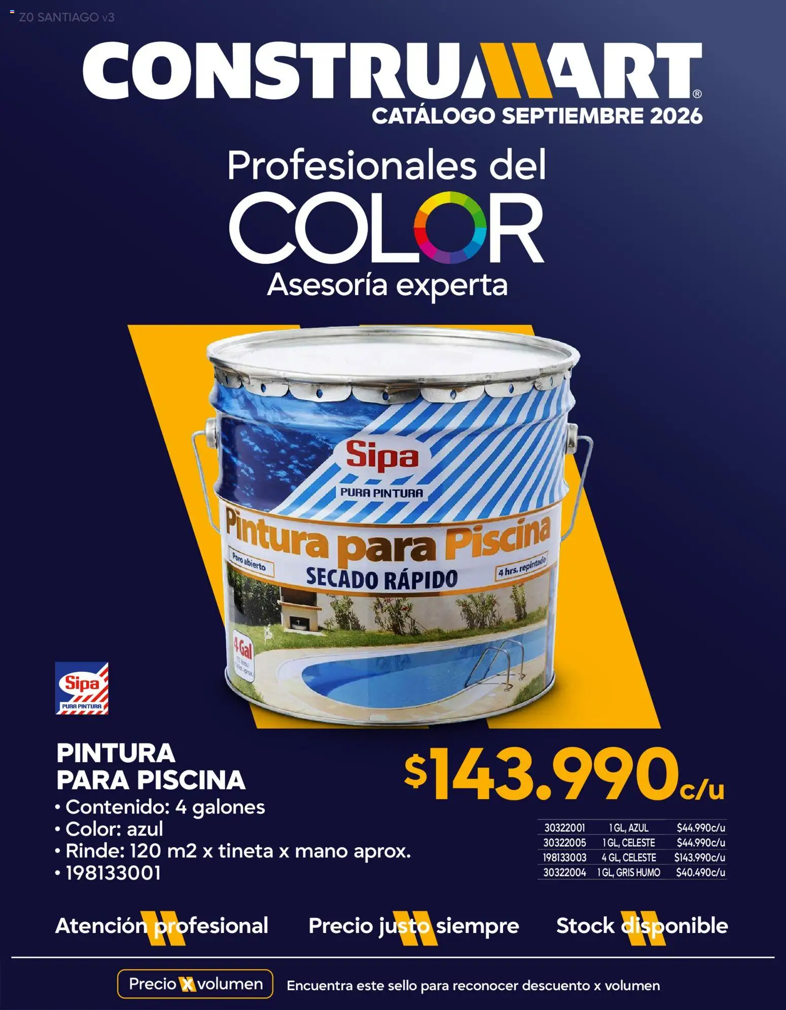 Folleto de la tienda Construmart válido desde el 31.08.2026 