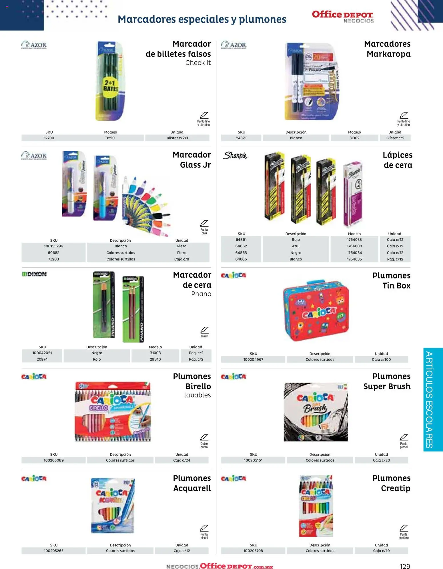 Vista previa las ofertas de la tienda Office Depot - Catálogo 2026 desde el 12/01/2026 