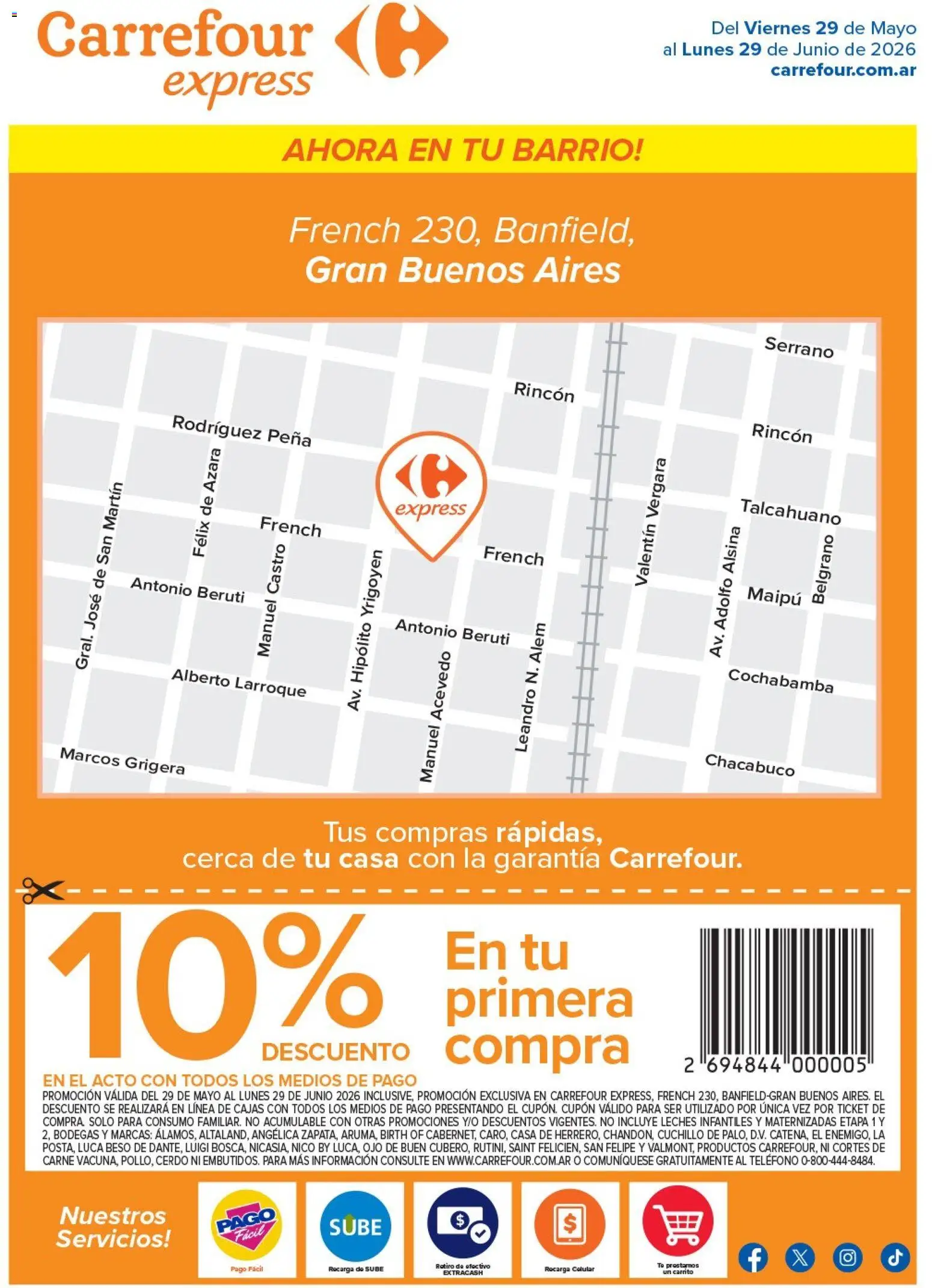 Vista previa del folleto de la tienda Carrefour válido desde el 29/05/2026 