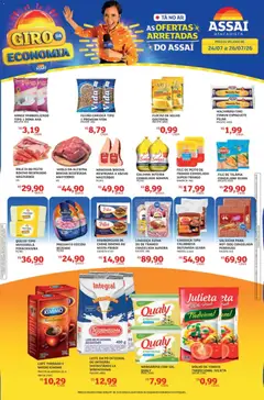 Pré-Visualização do folheto "Assaí Atacadista ofertas - SE" da loja Assaí Atacadista válido a partir de 24/07/2026