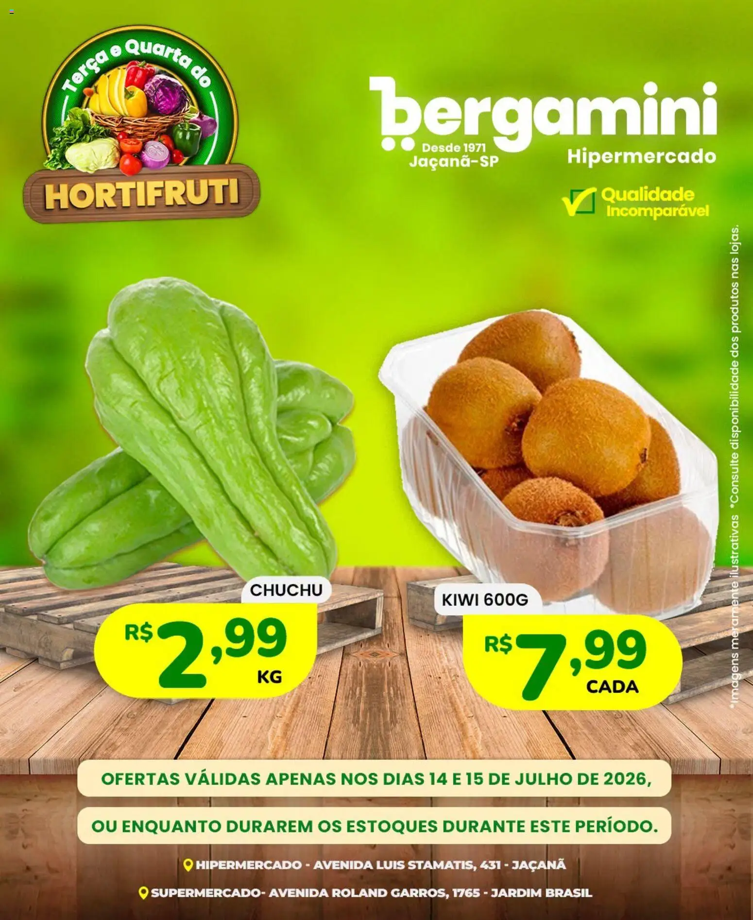 Ofertas Supermercado Bergamini ofertas Hortifruti até 15/07/2026. - Página 5