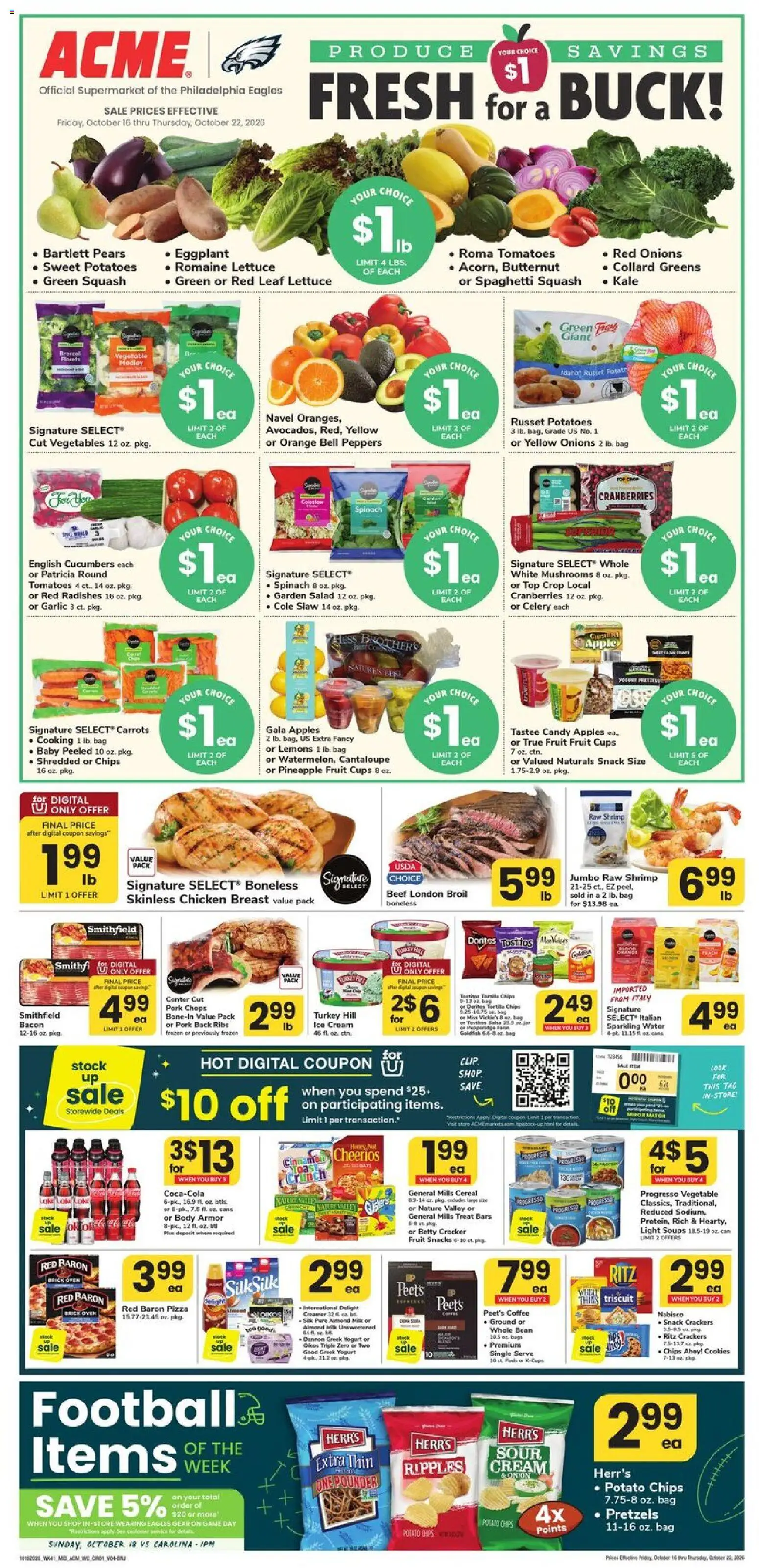 Ad Preview of Acme Acme Weekly Ad from 10/16/2026