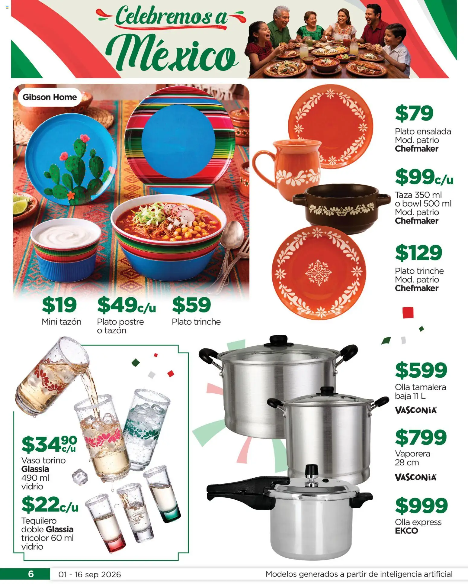 Vista previa las ofertas de la tienda Chedraui - Chedraui Celebremos a México desde el 01/09/2026 