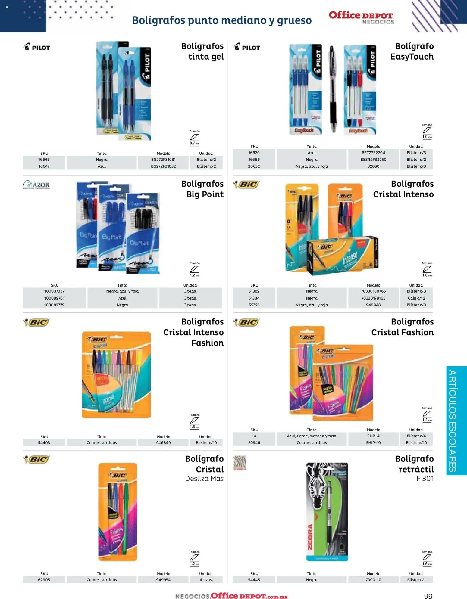 Vista previa las ofertas de la tienda Office Depot - Catálogo 2026 desde el 12/01/2026 