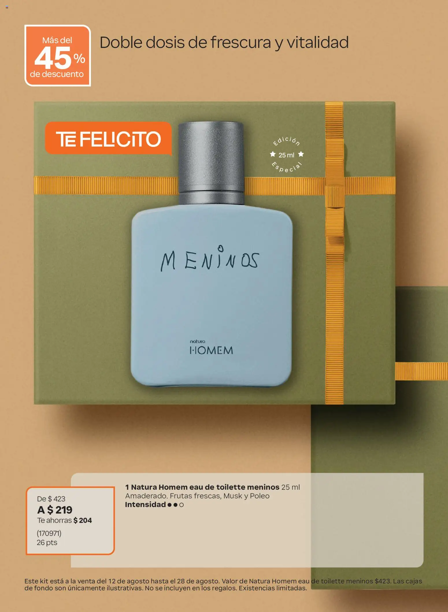 Vista previa las ofertas de la tienda Natura - Natura Día de los Abuelos 2026 desde el 12/08/2026 