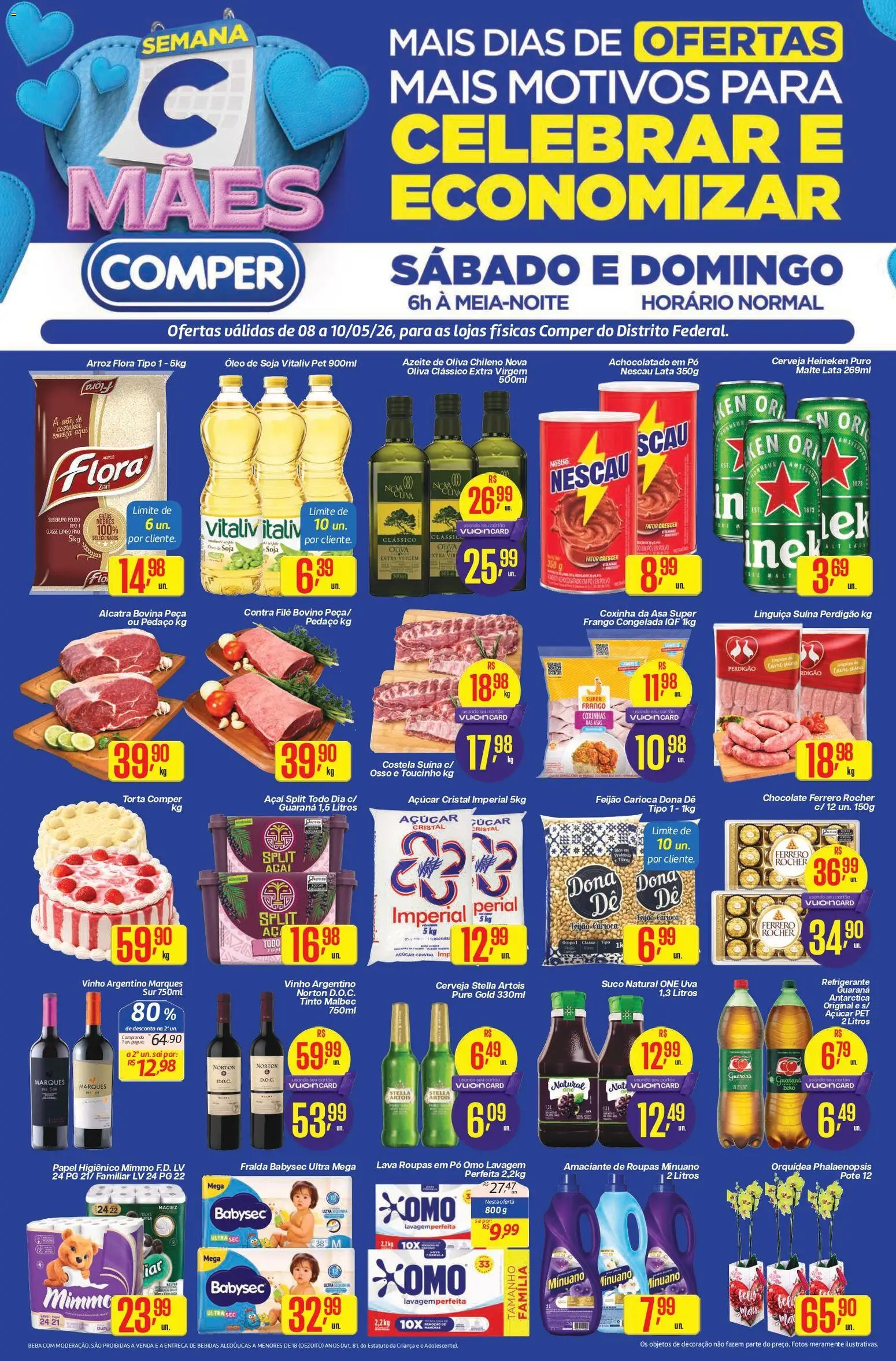 Pré-Visualização do folheto "Comper - Ofertas da semana" da loja Comper válido a partir de 08/05/2026