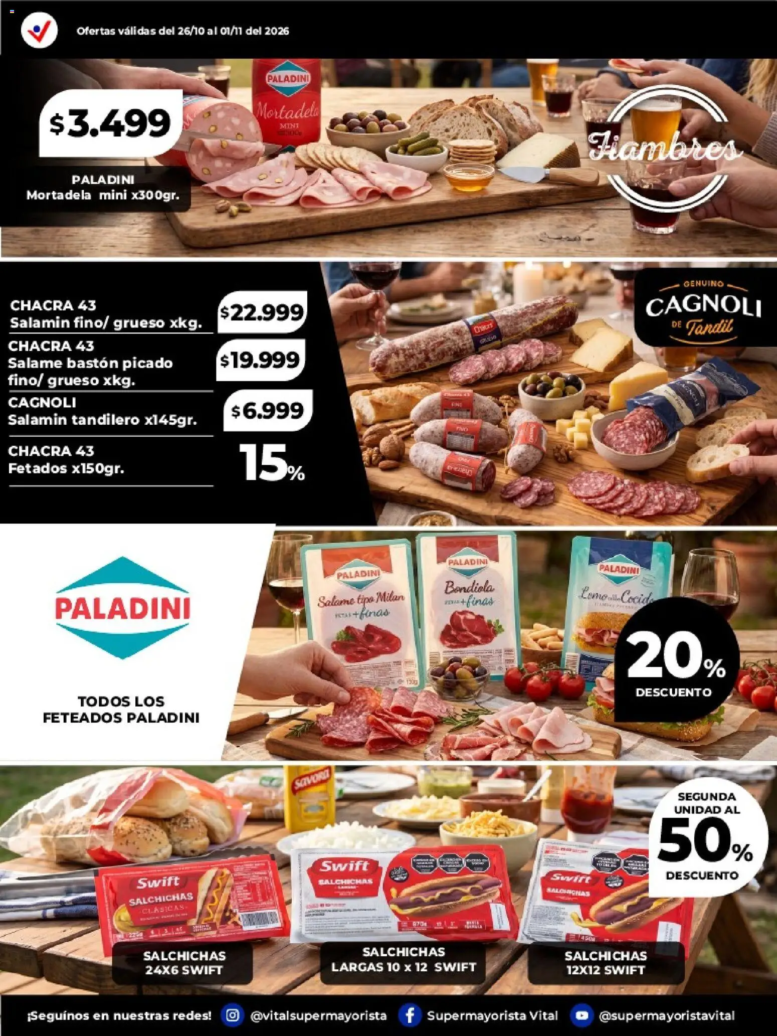 Vista previa del folleto de la tienda Vital válido desde el 26/10/2026 