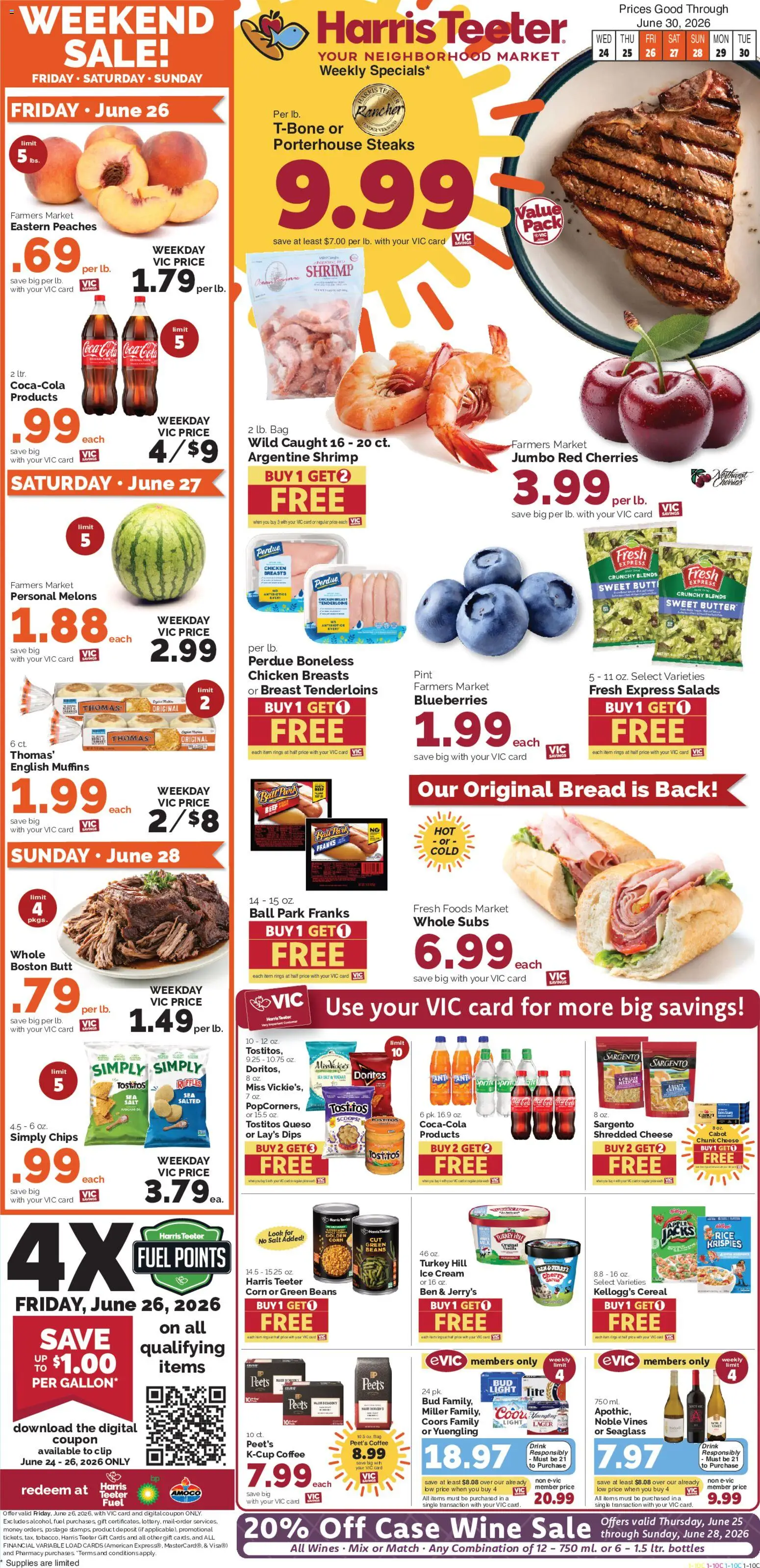 Ad Preview of Harris Teeter Harris Teeter Weekly Ad from 06/24/2026