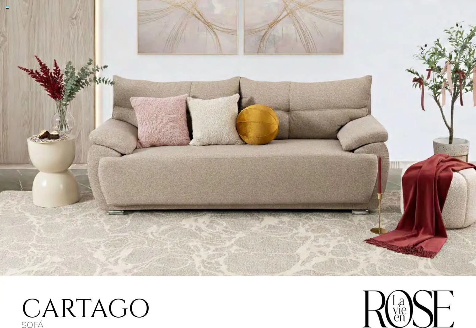Vista previa las ofertas de la tienda Muebles Dico - Catálogo La Vie en Rose 2026 desde el 06/02/2026 - Sofá