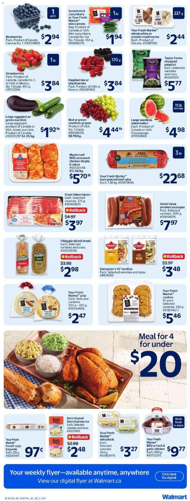 New Walmart flyer from Aug 06