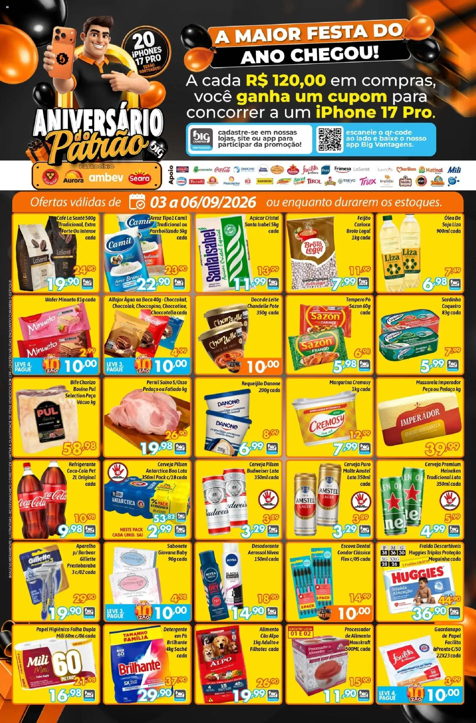 Pré-Visualização do folheto "Big Compra - Ofertas da semana" da loja Big Compra válido a partir de 03/09/2026