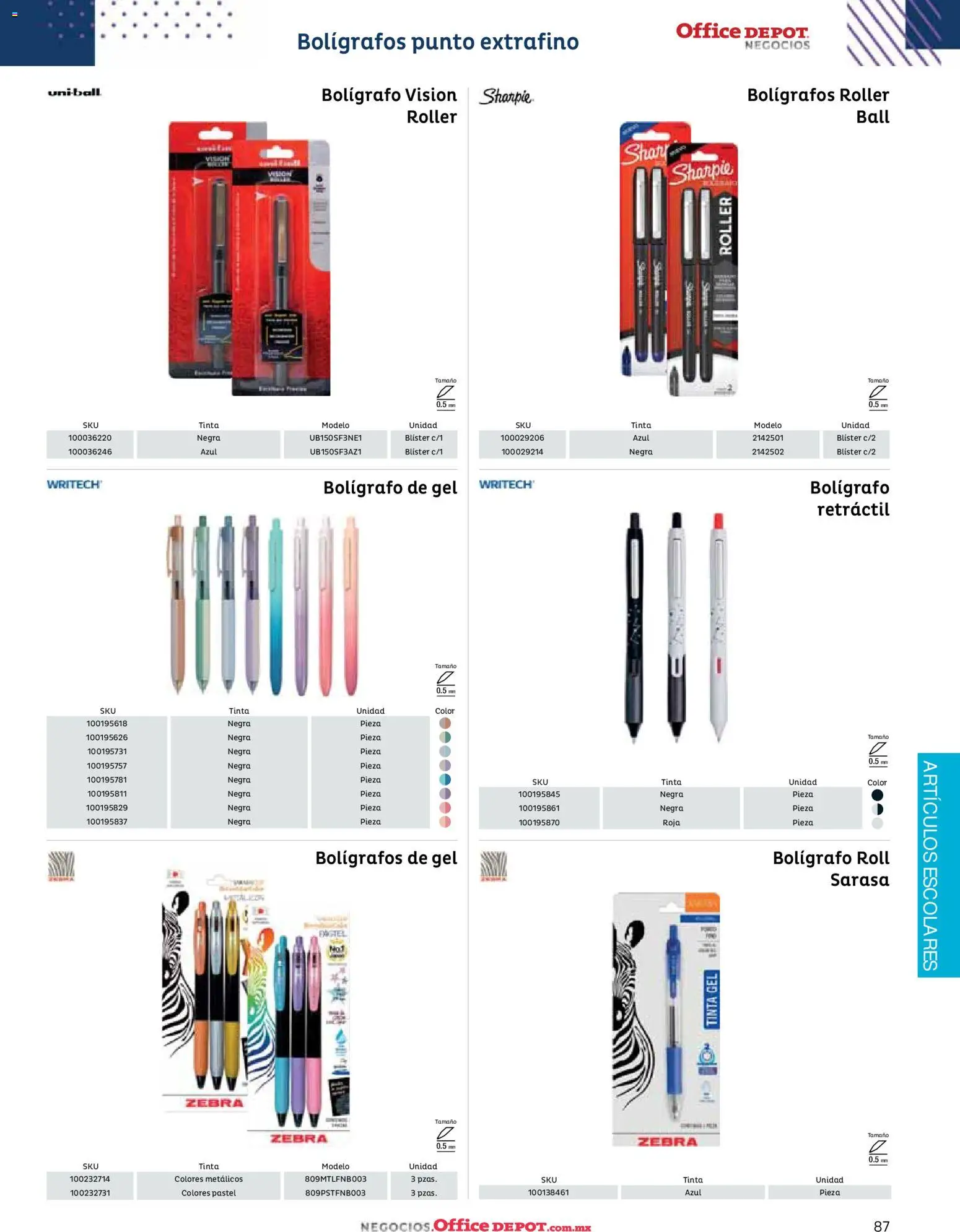 Vista previa las ofertas de la tienda Office Depot - Catálogo 2026 desde el 12/01/2026 
