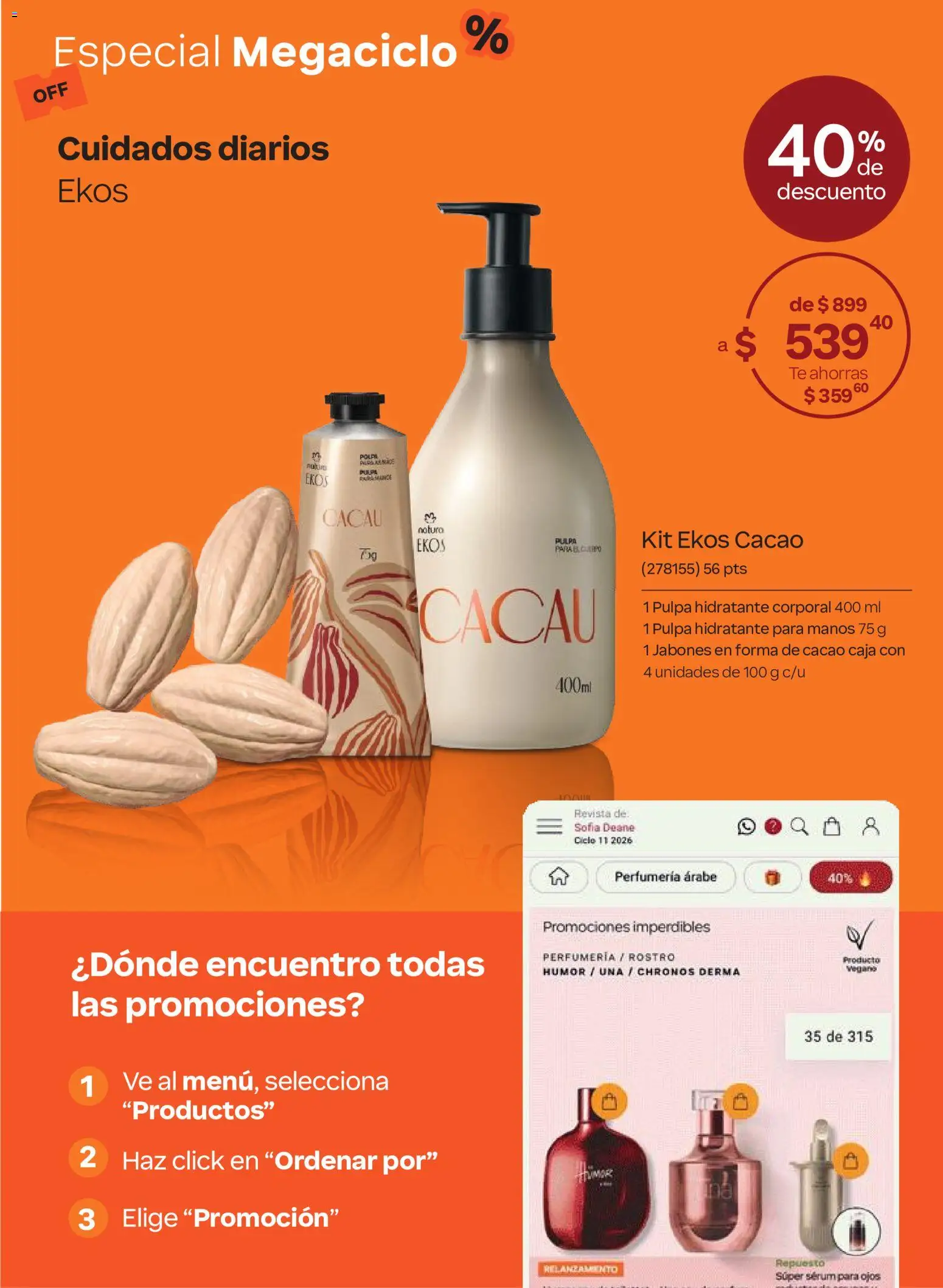Vista previa las ofertas de la tienda Natura - Natura campaña 16 2026 desde el 03/10/2026 