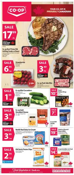 Un aperçu du dépliant Co-op Food weekly flyer / circulaire du magasin Co-op Food est valide à partir 28 mai 2026