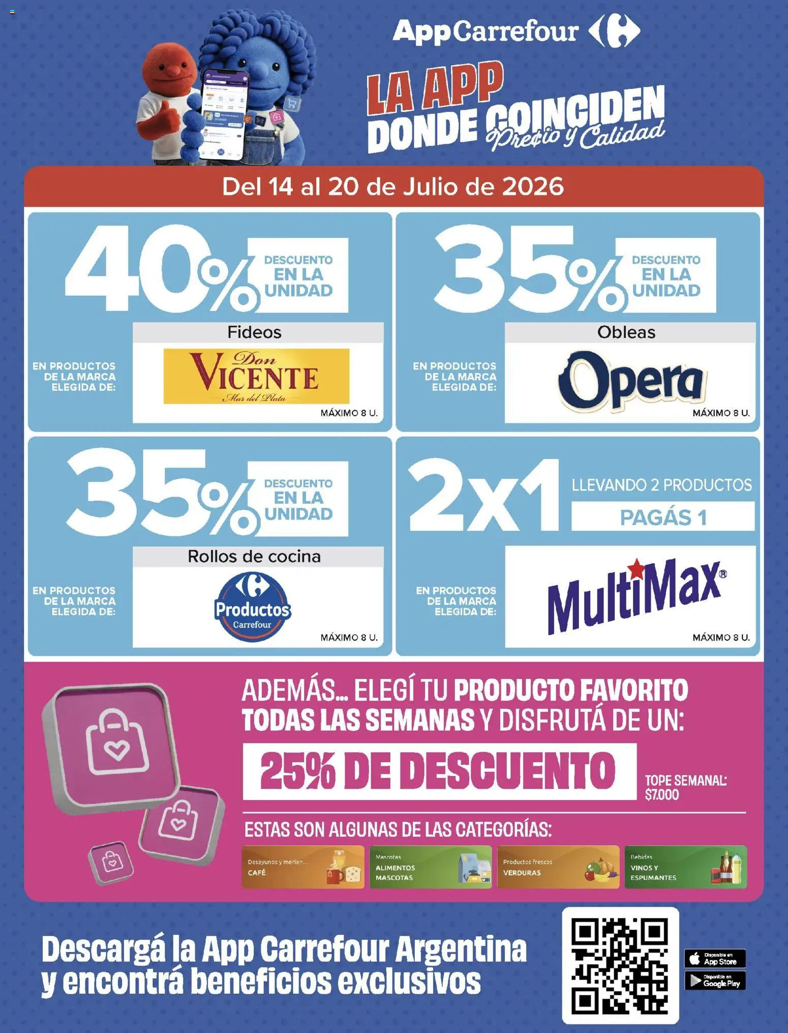 Vista previa del folleto de la tienda Carrefour válido desde el 14/07/2026 
