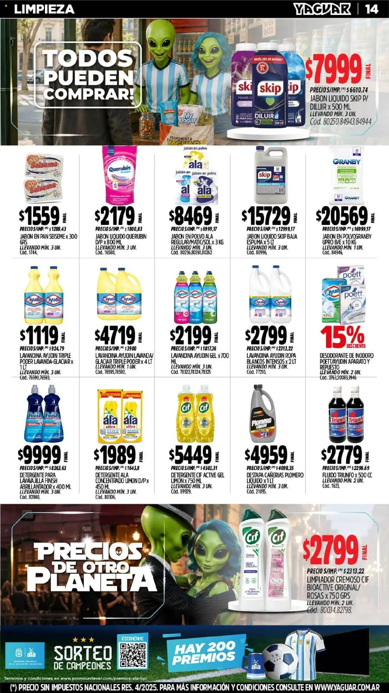 Vista previa del folleto de la tienda Yaguar válido desde el 13/07/2026 