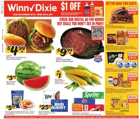 Ad Preview of Winn Dixie Winn Dixie Weekly Circular - GA from 05/20/2026