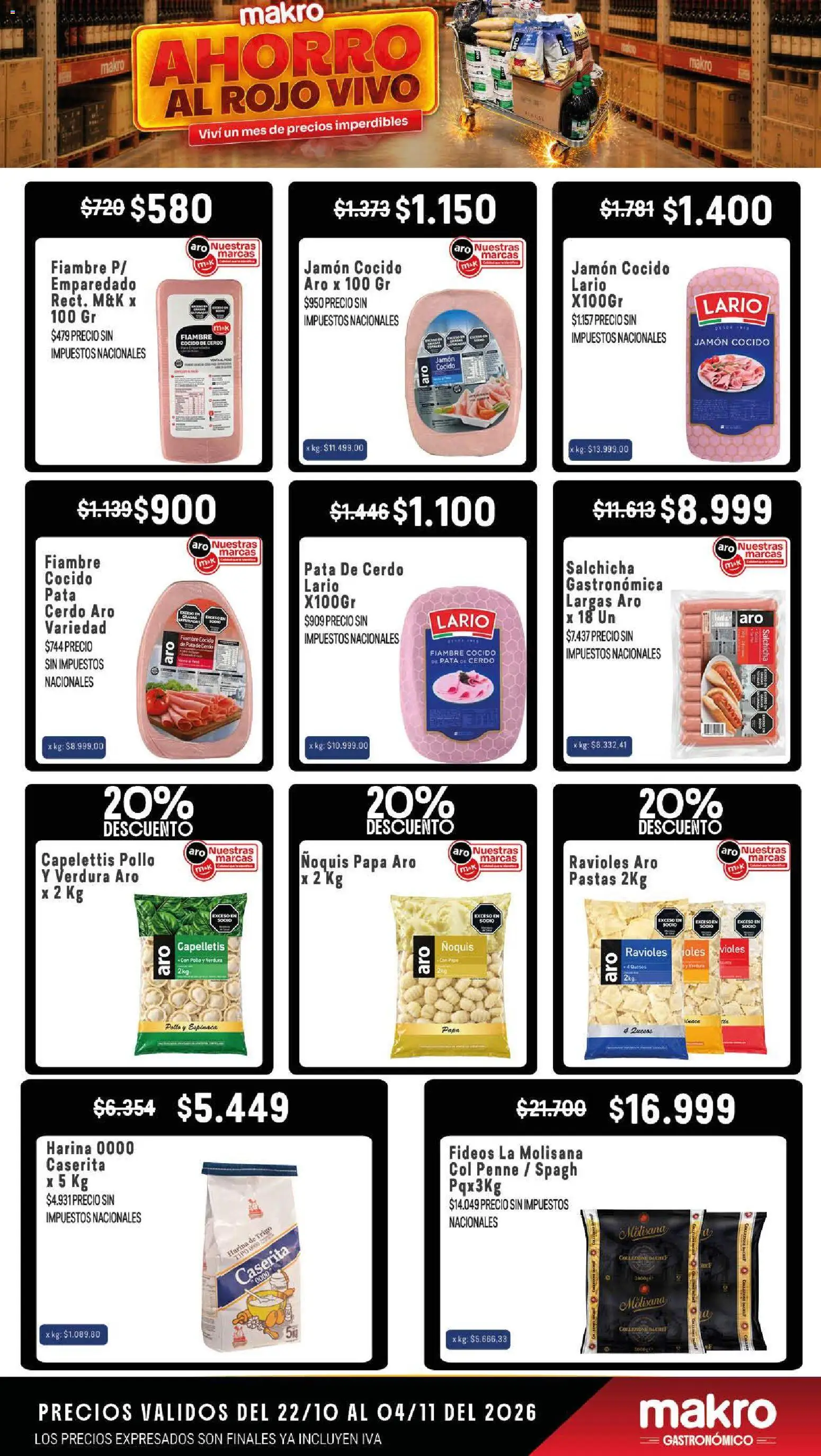 Vista previa del folleto de la tienda Makro válido desde el 22/10/2026 