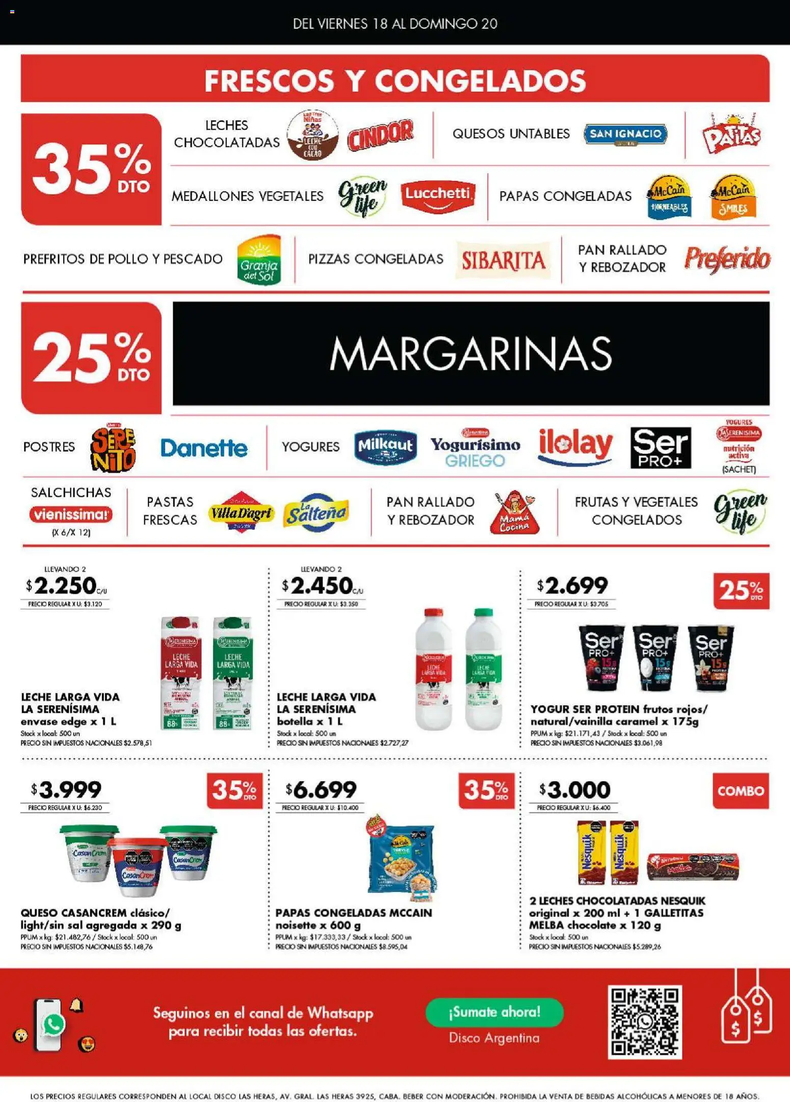 Vista previa del folleto de la tienda Disco válido desde el 18/09/2026 