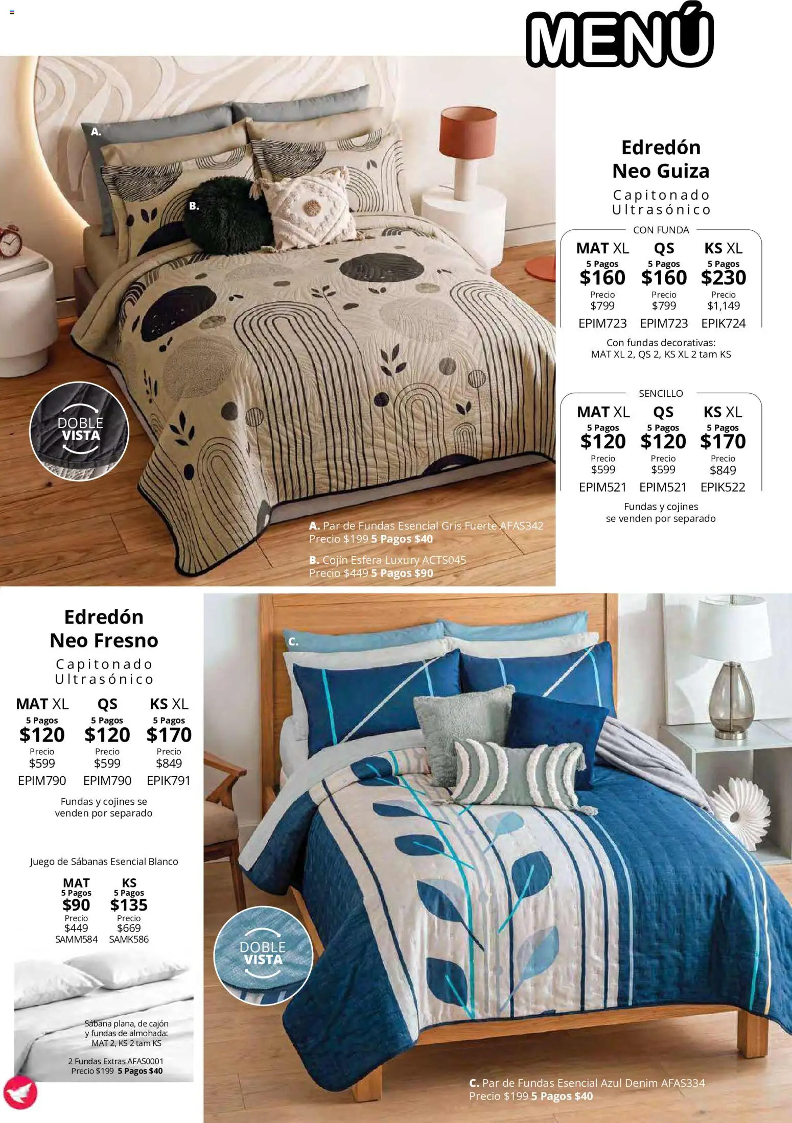 Vista previa las ofertas de la tienda Colchas Concord - Colchas Concord catálogo desde el 15/10/2026 