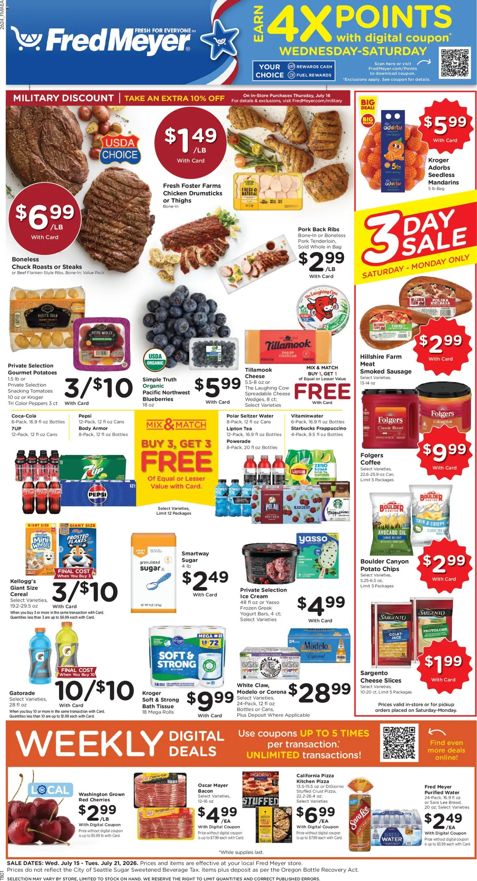 Ad Preview of Fred Meyer Fred Meyer Weekly Ad from 07/15/2026
