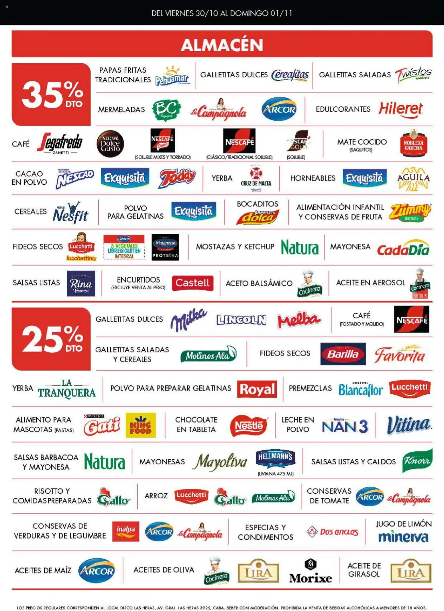 Vista previa del folleto de la tienda Disco válido desde el 30/10/2026 