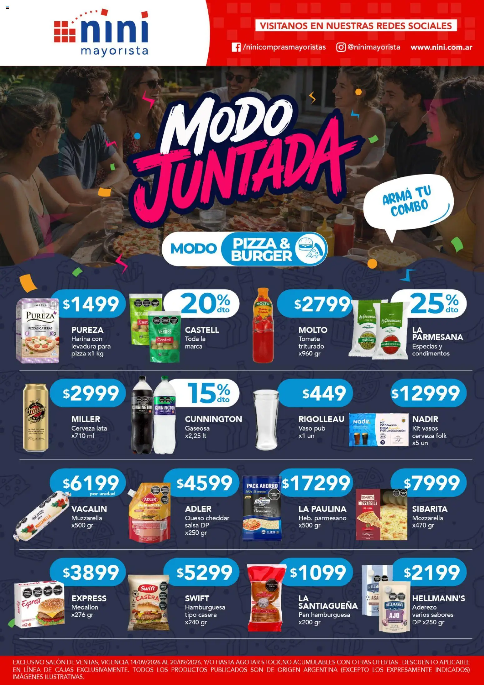 Vista previa del folleto de la tienda NINI Mayorista válido desde el 14/09/2026 