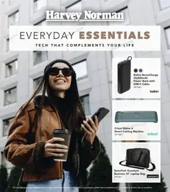 Preview of catalogue Harvey Norman Everyday Essentials from shop Harvey Norman valid 18 May 2026